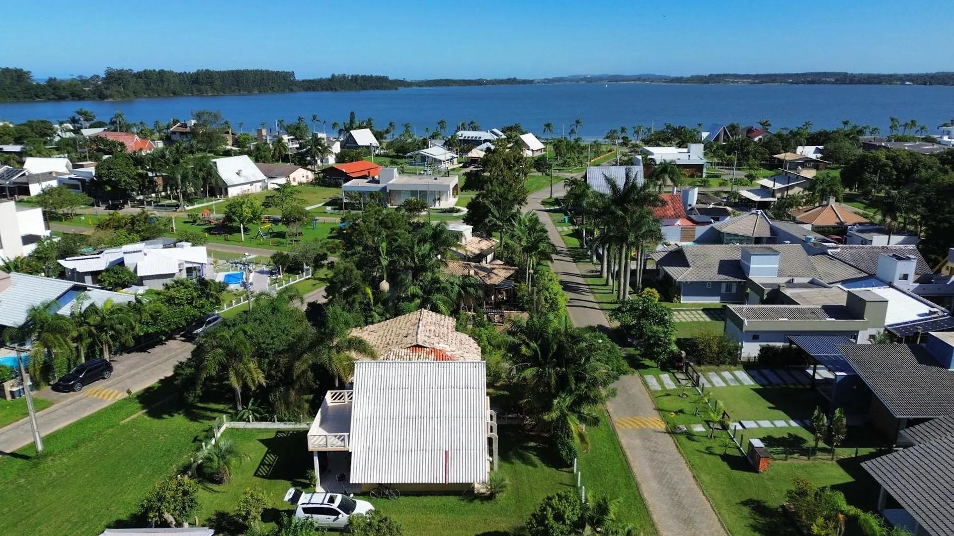 Hébergement de vacances Chale Condominio Vila Suica - Balneario Rincao Vila Nova